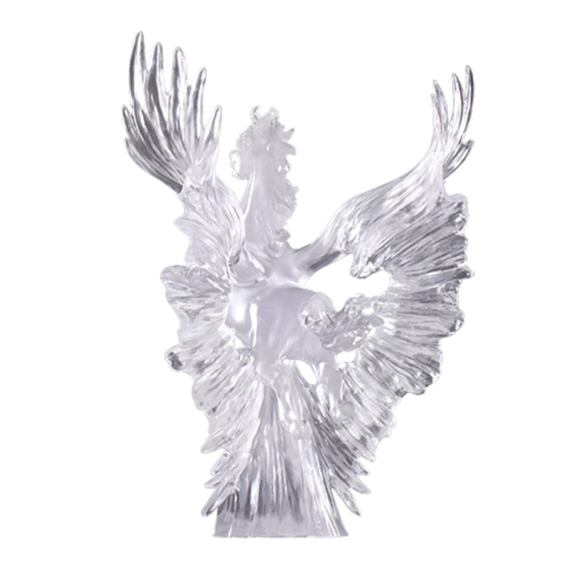 Sculpture en cristal, cheval | Ascension