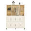 Portable Expandable Wardrobe Closet With Magnetic Doors, Multiple Cubes, Hanging Rod And Hangers For Efficient Clothes Storage