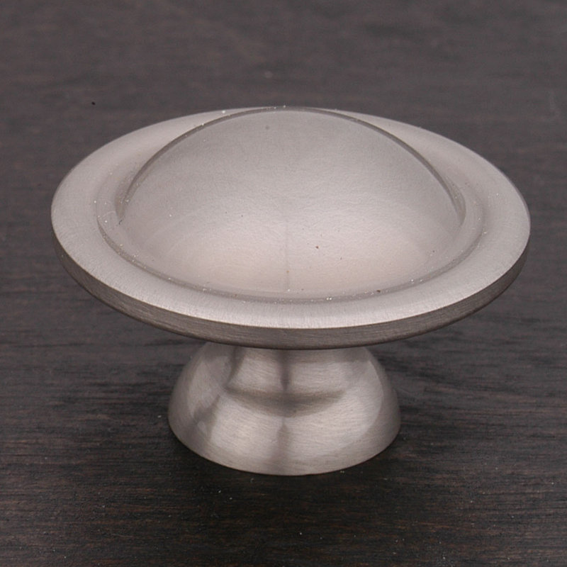 Poignée champignon Smooth Dome CK Series, Nickel satiné, Grand