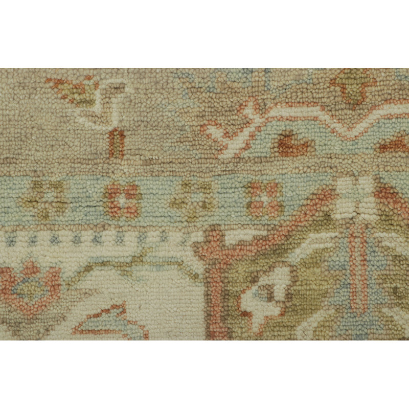 One-of-a-Kind 4'0 X 3'2 Hand Knotted Area Rug