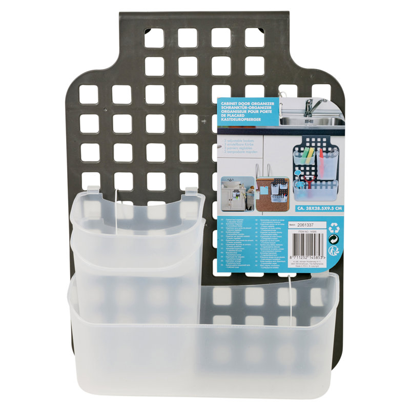Nareg Plastic Cabinet Door Organiser