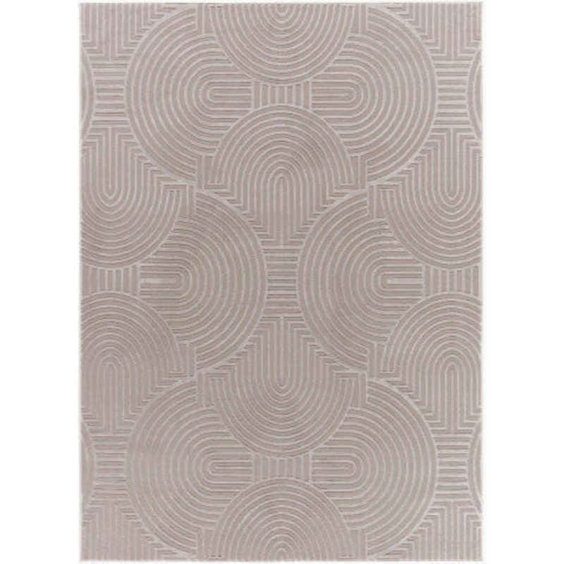 Tapis tissé à la machine Olivyah, Rectangle 1 pi 11 po x 3 pi 9 po