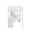 Lit mezzanine simple avec bureau et tiroirs-1942755024