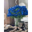 Large Rota Cylinder With Blue Tulips 