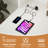 L-Shaped Computer Desk with Built-In Electrical Outlet-738277994