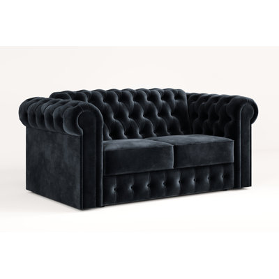 Jay-Be® Chesterfield Sofa Bed with e-Sprung™ Mattress - Two seater - Luxe Velvet