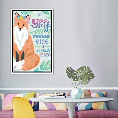 " Unicorns and Sparkles I " Graphic Art Print