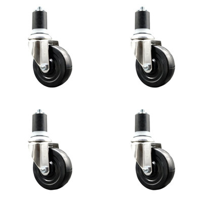 Hard Rubber Casters