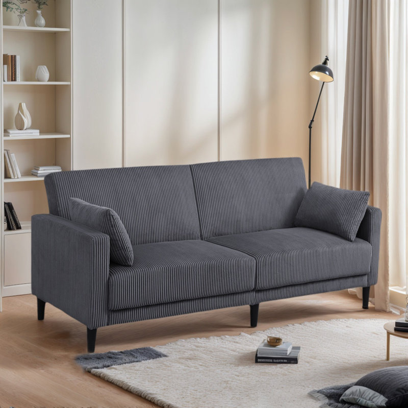Causeuse moderne à 2 places inclinable avec canapé, futon pour salon, appartement et bureau