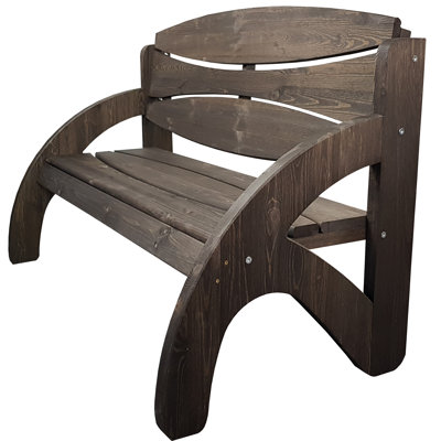 Talreja Solid Wood Pine Outdoor Bench