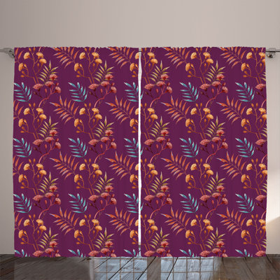 Semi Sheer Curtain Pair