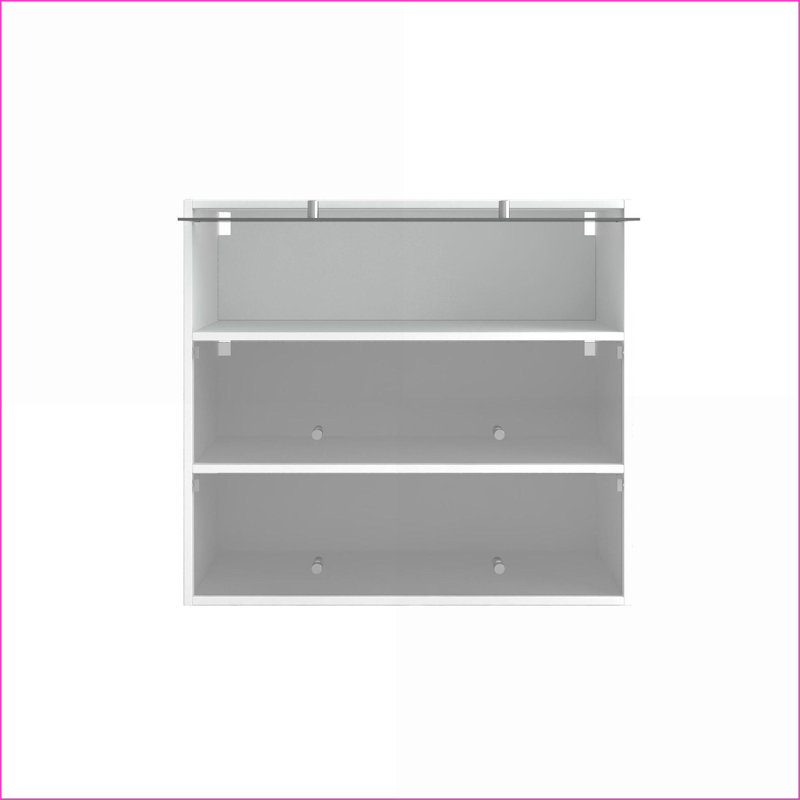 Cabinets: Off-White Shoe Storage Cabinet with RGB LED Lights, Sliding Glass Doors | 31.3”W x14.8”D x28.4”H | Minimalist | Bedroom