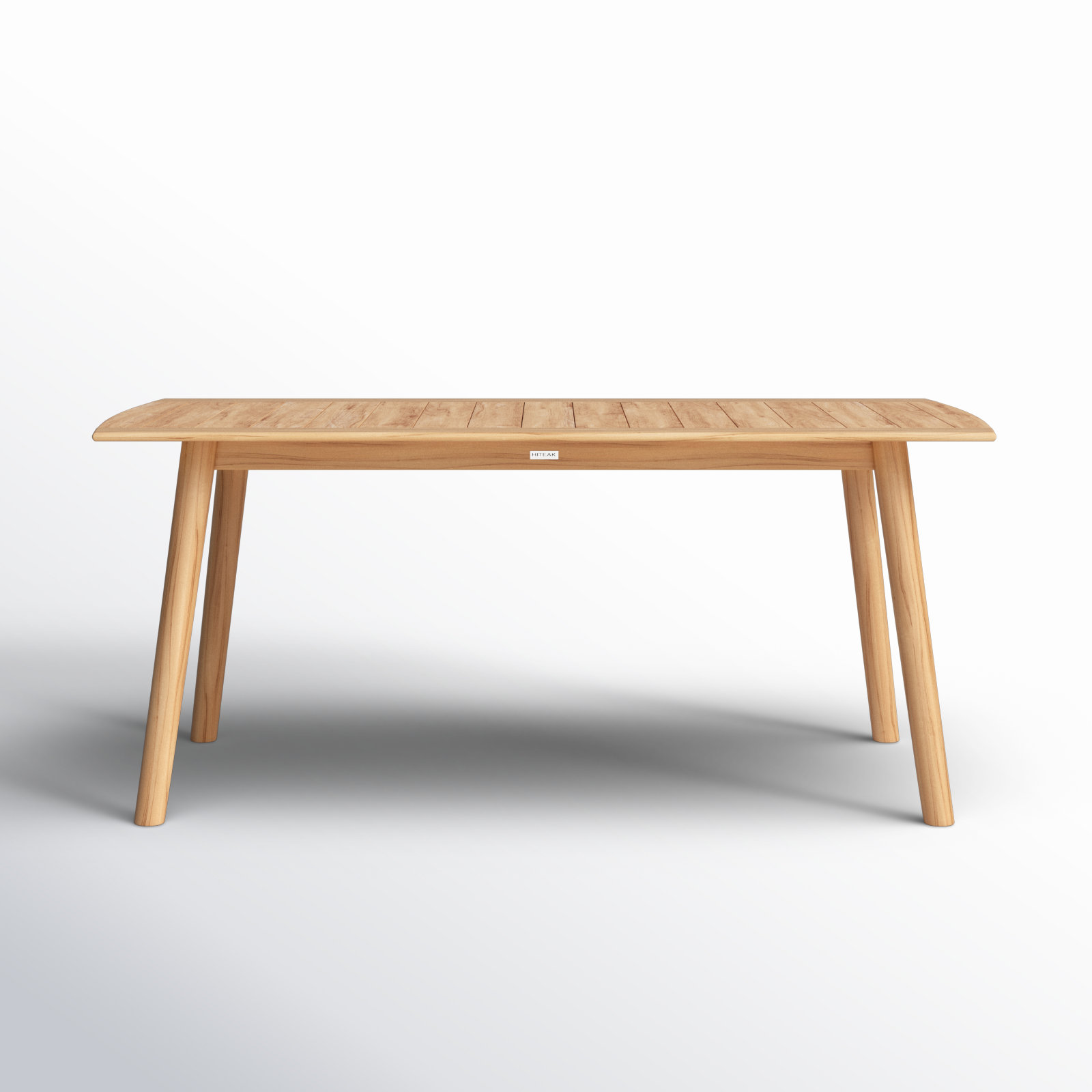 Enid 71'' Teak Outdoor Dining Table