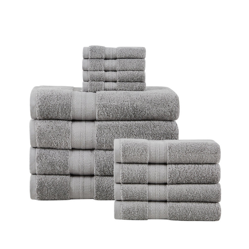 100% Cotton Mulit-Size Set, Gray