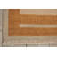 Field Wool Striped Area Rug in Cooper/Beige-14000907