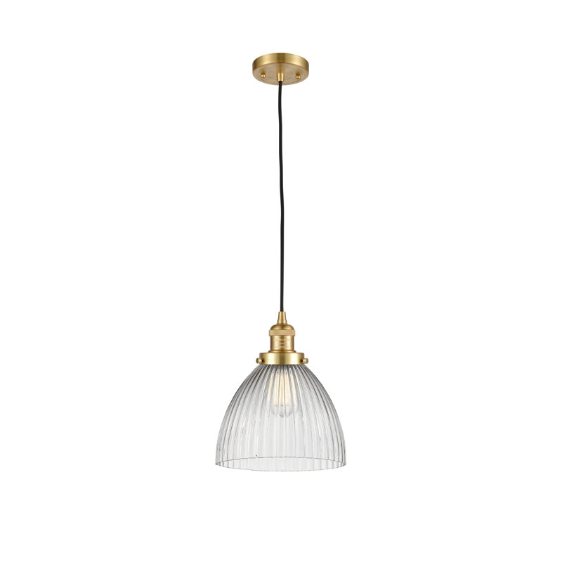 Tallulah 1 - Light Single Pendant, No Bulb Included, Satin Gold
