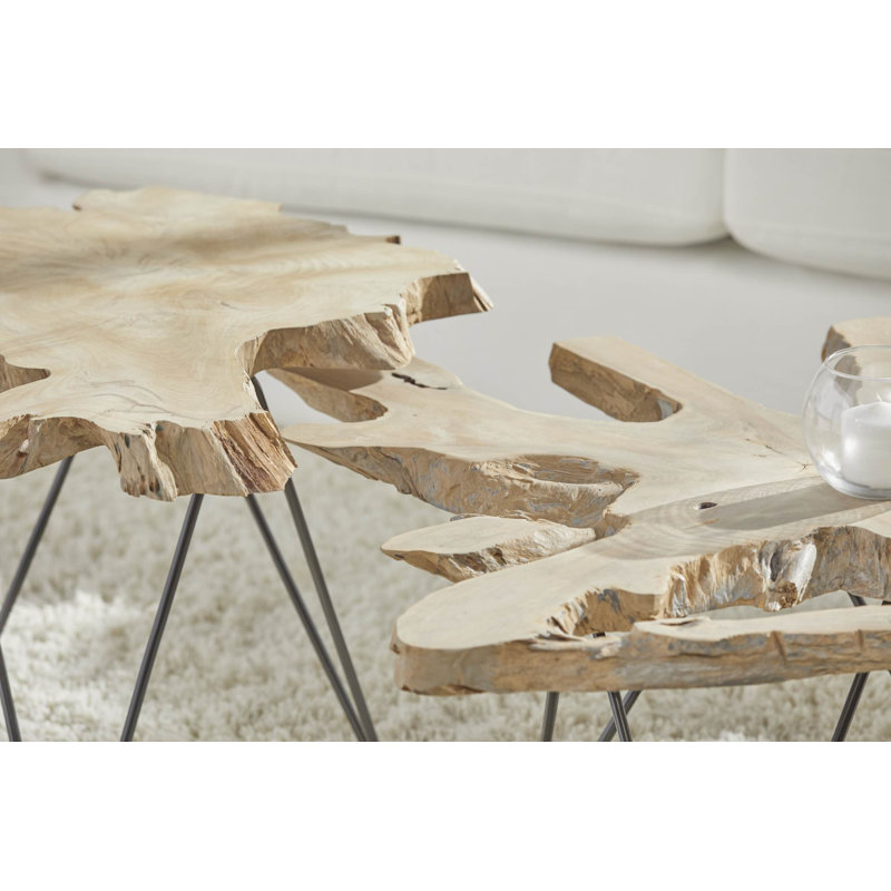 Ensemble de 2 tables basses avec plateau Douglassville