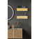 Emerald Lee 2 Piece Oak Floating Shelf