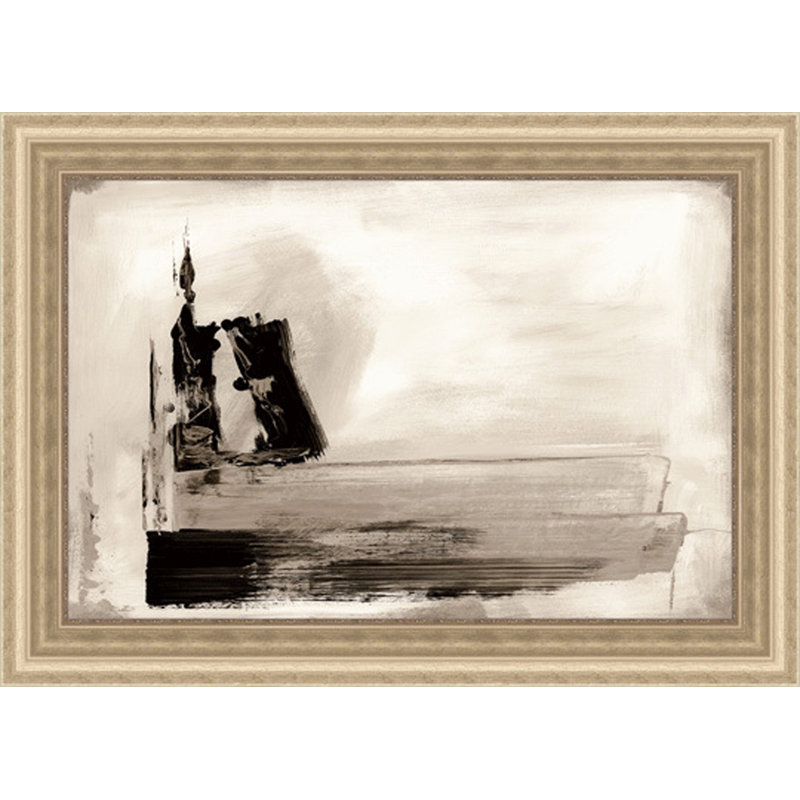 «Debout 1» par Thom Filicia - peinture sur toile encadrée