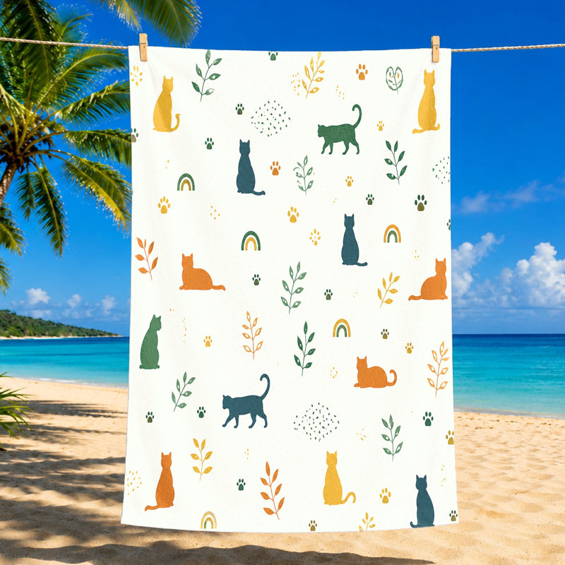 Serviette de plage 1Pcs