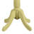 Alger Light Yellow Finish Accent Table