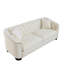 Canapé Chesterfield moderne de 77 pouces en velours-1810217609