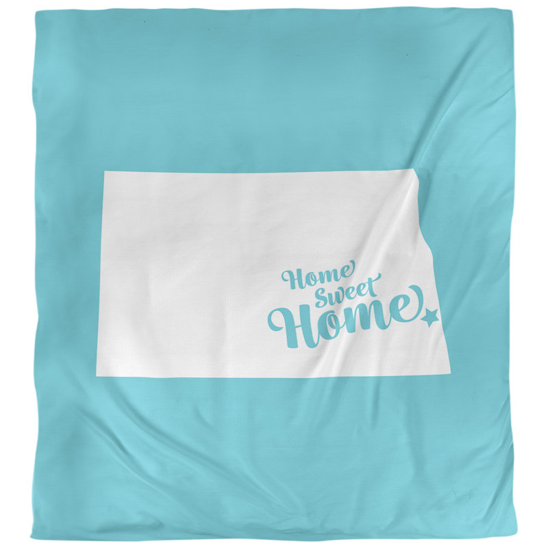 Housse de couette pour la maison, Polyester brossé, Housse de couette pour très grand lit, Bleu sarcelle