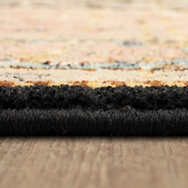 Bidjar Robin's Egg Blue and Beige Wool Area Rug 8' x 10'