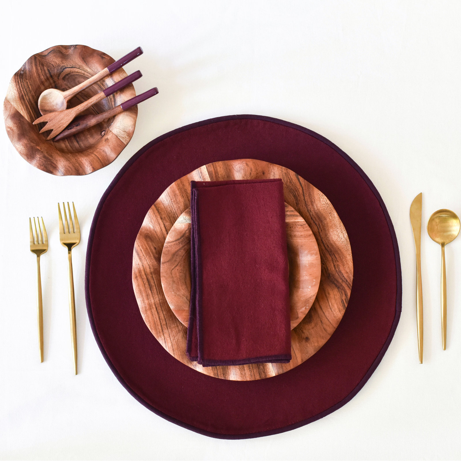 Reversible Placemat, Coquette