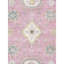 Khotan Hand-Knotted Pink/Beige Wool Area Rug
