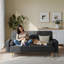 Moda Form 185Cm Square Arms Sofa Bed-995110492