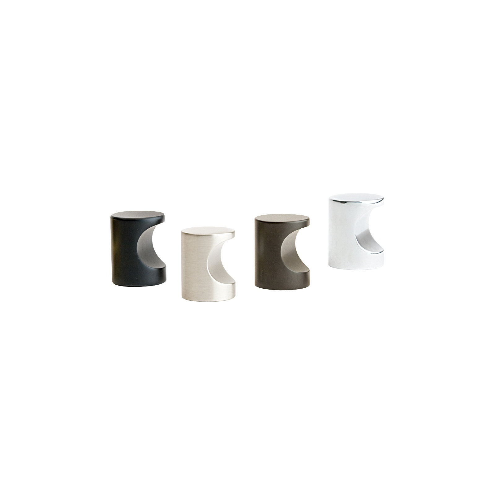 Cylindrical Knob Knob, Oil Rubbed Bronze, 0.88"