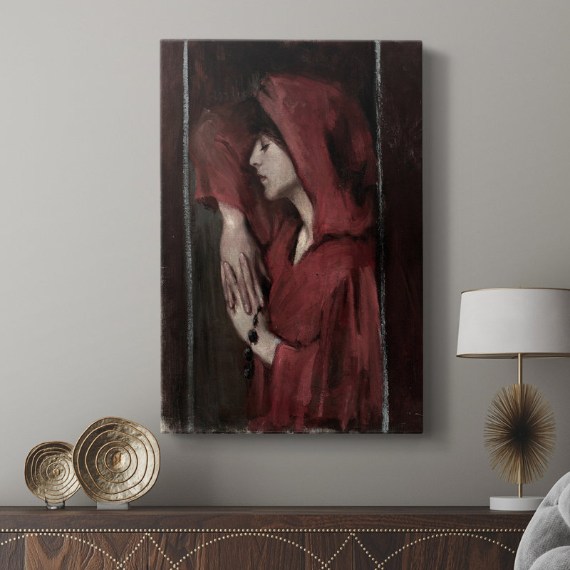 Impression de portrait rétro CXIX - galerie enveloppée Cavas, H 27 po x l 18 po