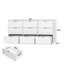 White 9 Drawer Dresser