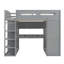 Lit mezzanine en bois avec bureau, lit mezzanine avec placards et 4 tiroirs pour la chambre à coucher-685229496-685229503