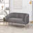 Mariantonietta 51'' Velvet Loveseat-560032547