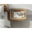 45 cm W Solid Wood Bedside Table