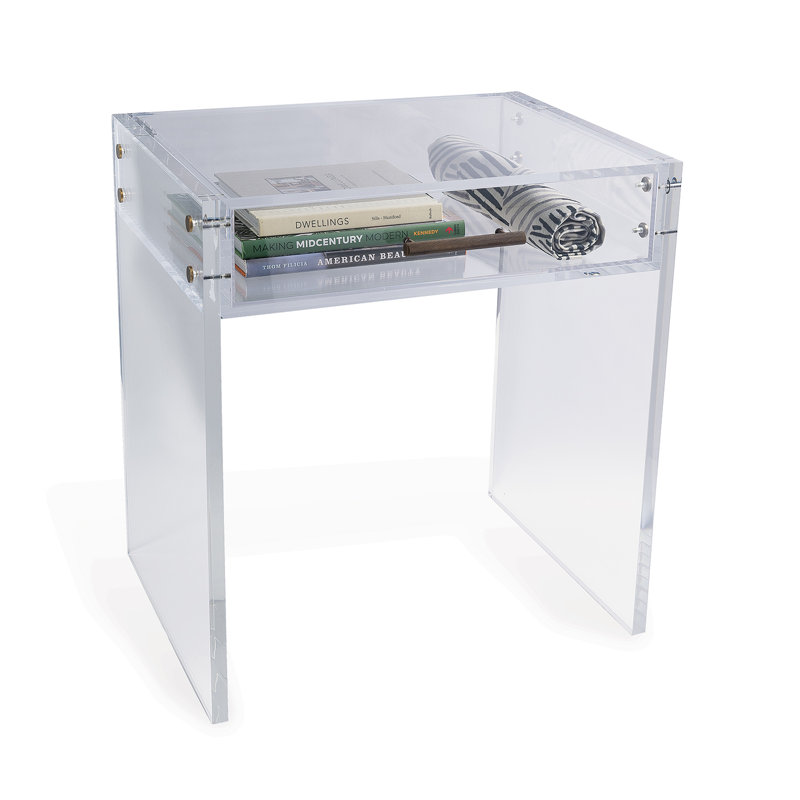 Table de bout avec rangement Milan