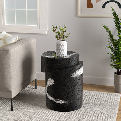 Table d'appoint d'extérieur en béton Jaculin