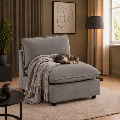 31.5" Heffernan Accent Chair Modular Sectional Sofa