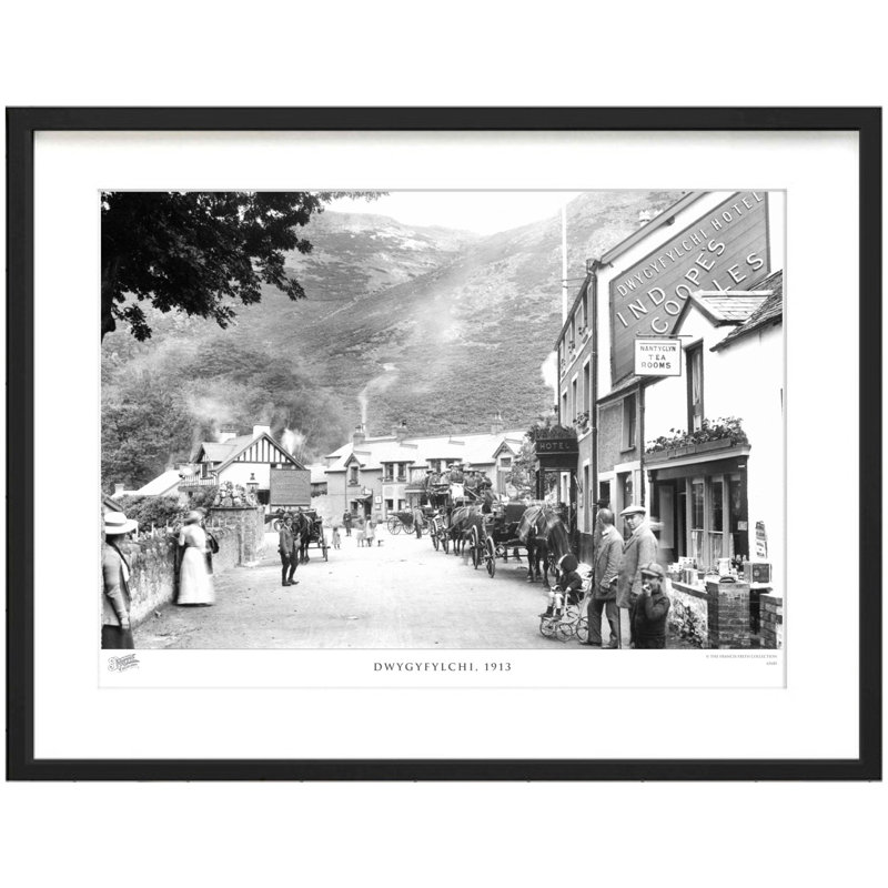 Dwygyfylchi, 1913 - Single Picture Frame Print, 28cm H x 36cm W x 2.3cm D
