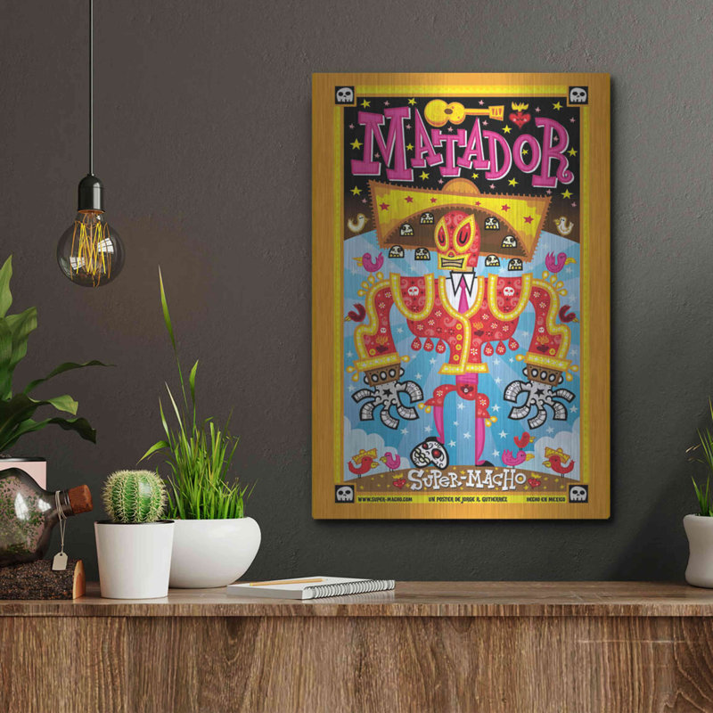 «Matador» par Jorge R. Gutierrez, H 16 po x l 12 po