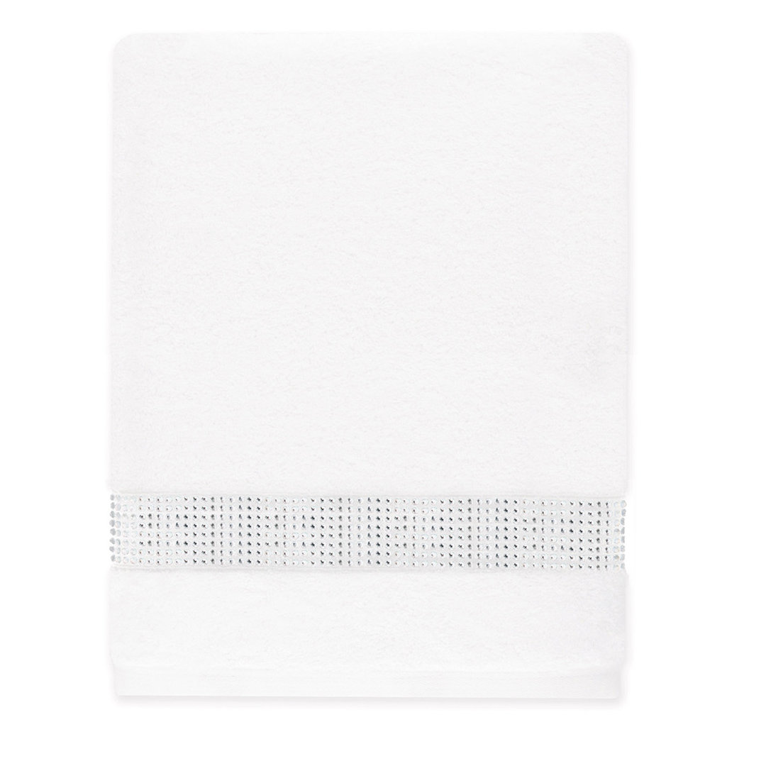 Stripe Rhinestone Bath Towel Sparkles Home