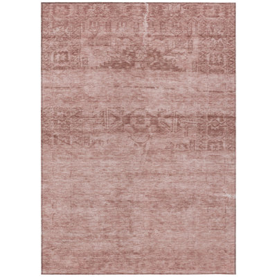 Tapis intérieur / extérieur lavable 5 pi x 8 pi Medallion