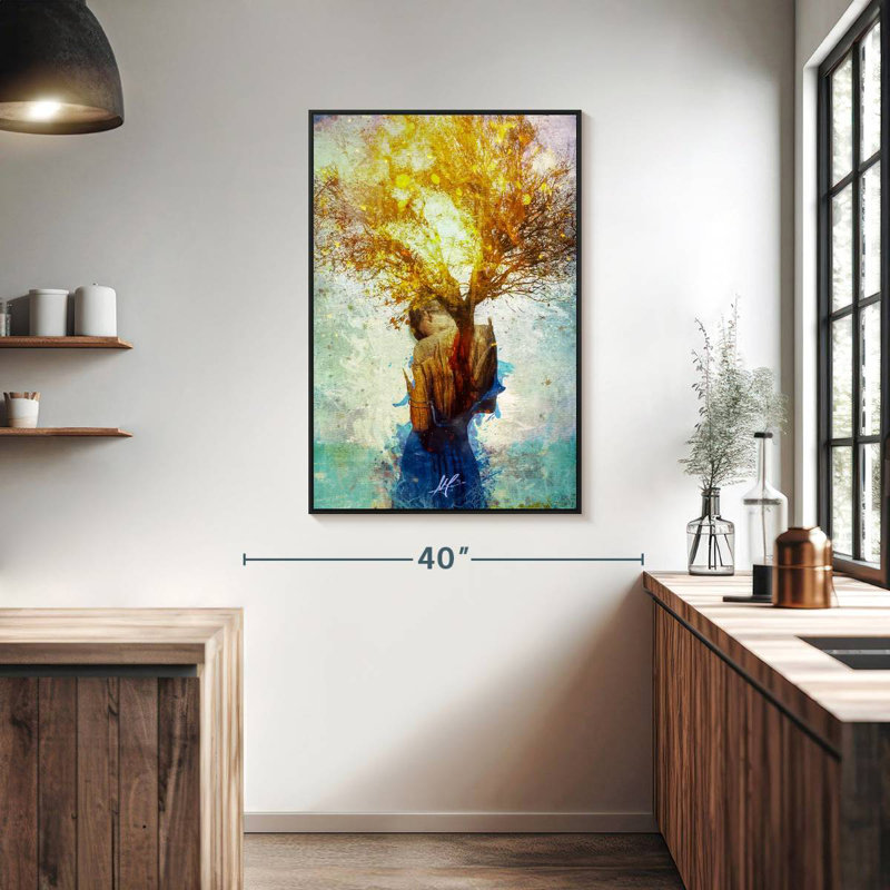 Pardon, Cadre flottant noir, 27 po x 40 po