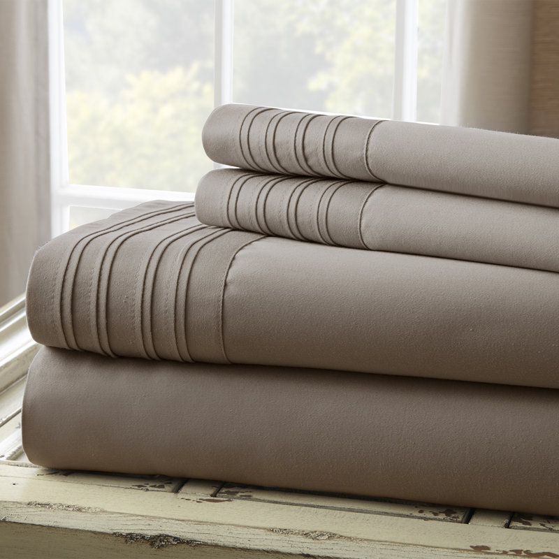  1000 Thread Count Sheet Set, Gray, Queen