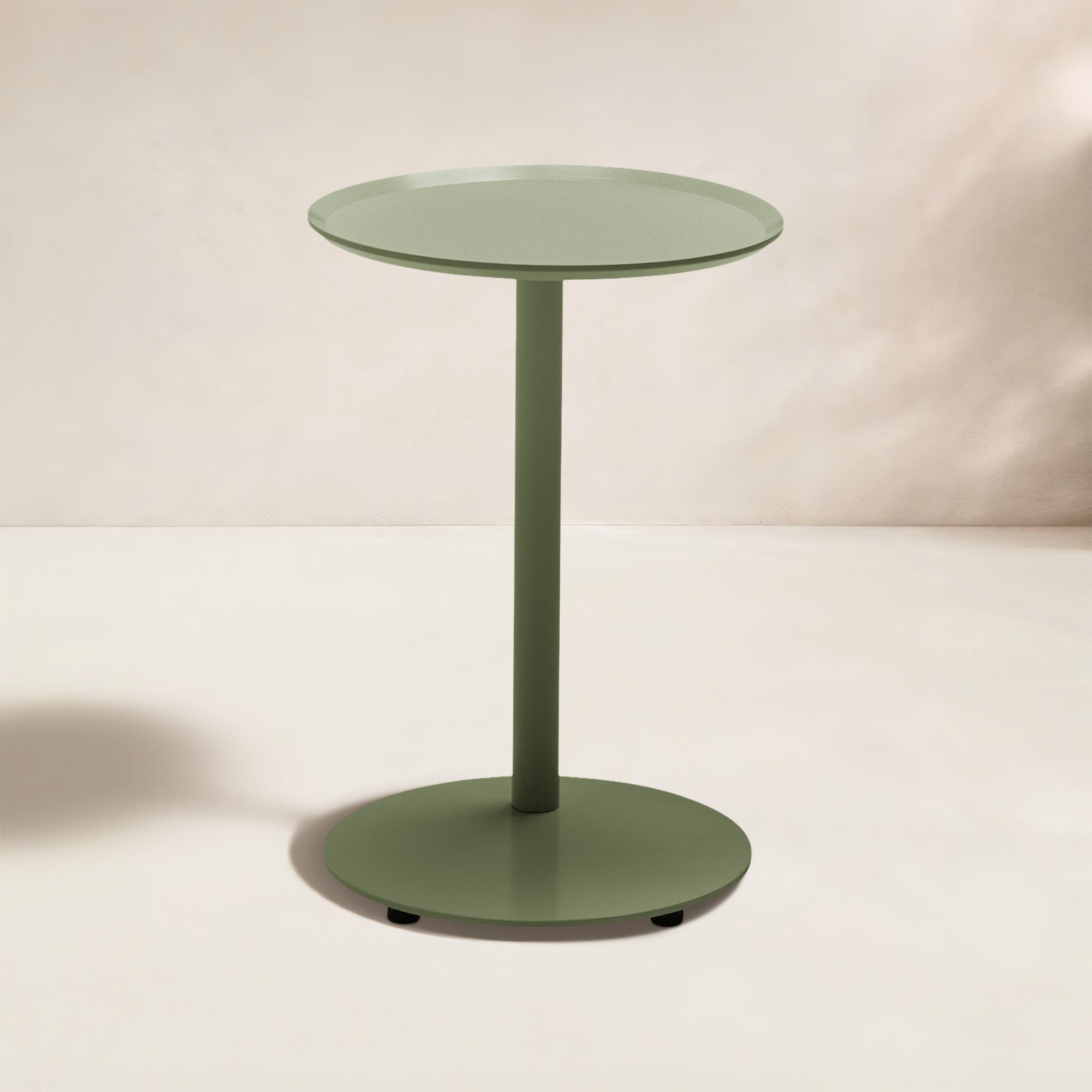 Terra 14 " Patio Side Table, Olive