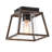 Unia Glass Semi Flush Mount