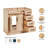 Osoria 36'' Solid Wood Single Bathroom Vanity Base Only, Left Offset Base Cabinet without Top-108808686