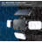 Bell+Howell Bionic Solar Powered Floodlight with Remote Control, Wide Angle and Motion Activated